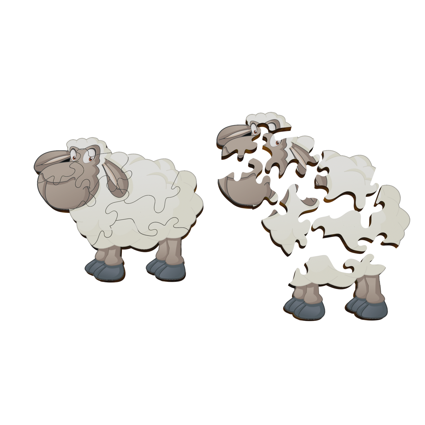 Farm Animal Puzzle